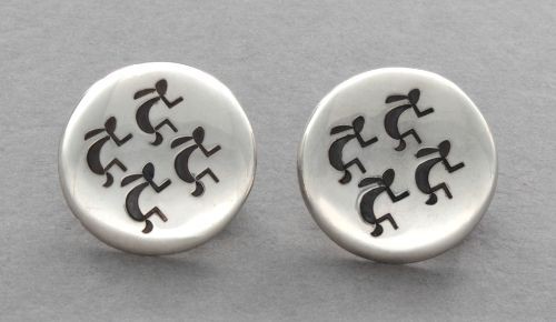 Norbert Peshlakai Rabbit Earrings