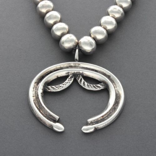 Early Silver Pueblo Beaded Necklace