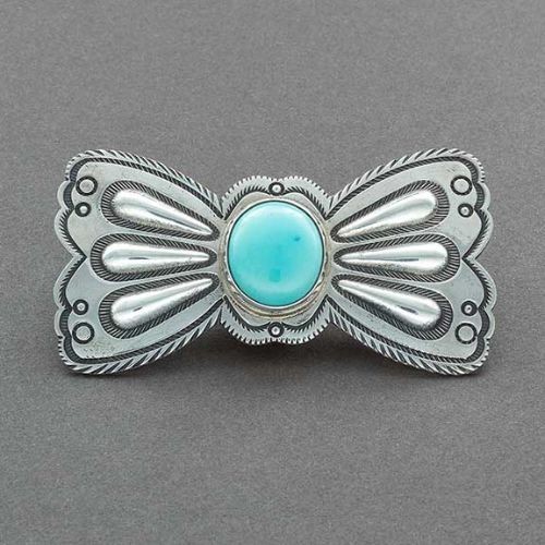 McKee Platero Brooch of Turquoise and Silver 