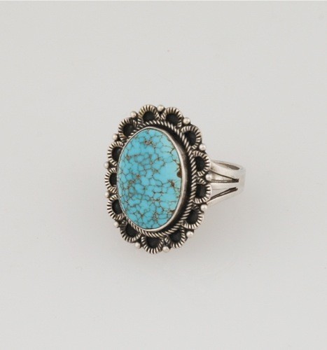 Perry Shorty #8 Turquoise Ring