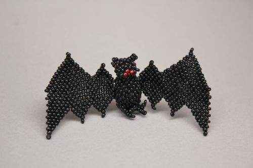 Zuni Beaded Vampire Bat