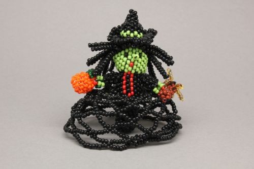 Zuni Beaded Witch