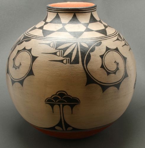 Lisa Holt and Harlan Reano Round Jar