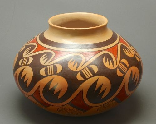 Fannie Nampeyo Bat Wing Jar