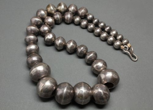 Marie Chabot Silver Bead Necklace