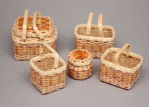 Miniature Winnebago Basket Set