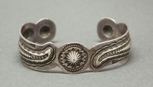 Early Ingot Bracelet with Repousse