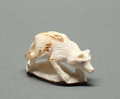 Zuni Wolf Fetish by Pernell Laate