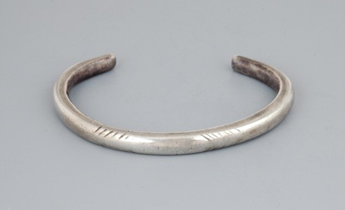 1800's Silver American Indian Bracelet