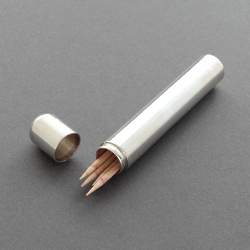 Cody Sanderson Silver Toothpick Holder