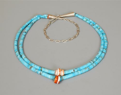 Navajo Jocla Necklace of Turquoise