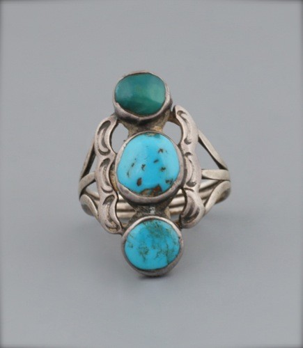 Old Turquoise Ring circa 1910