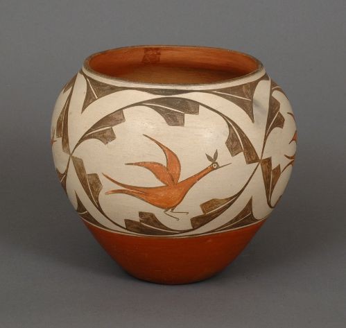 Zia Bird Jar By Candelaria Gachupin