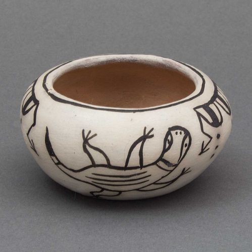 Guadalupe Ortiz Painted Bowl