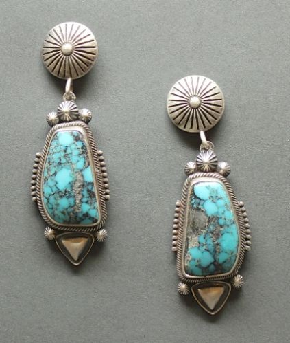 Stan Parker Turquoise Earrings