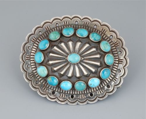 Navajo Buckle by Roger Skeet