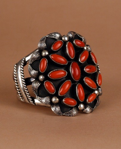 Philip V. Sanchez Coral Bracelet