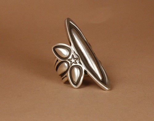 Cody Sanderson Silver Repousse Ring