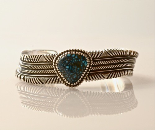 Ron Bedonie Bracelet With Lander Turquoise