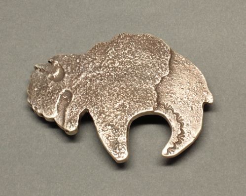 Ira Custer Silver Buckle of Silver