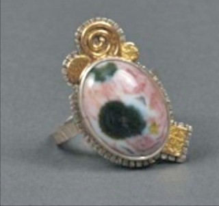 Myron Pantea Ring of Ocean Jasper