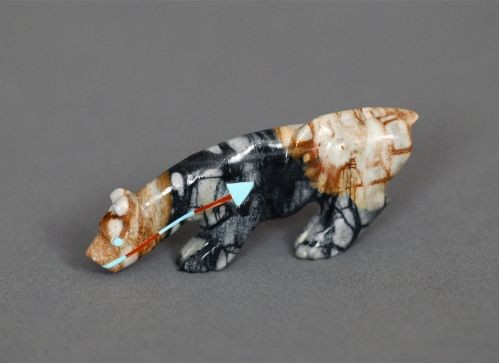 Stewart Quandelacy Mountain Lion Fetish