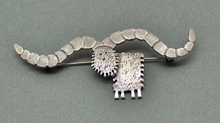 Darrell Jumbo Silver Ram Pin