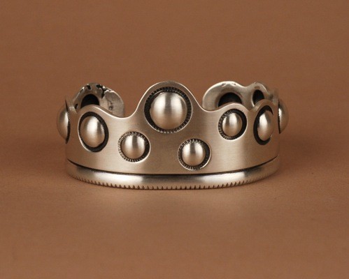 Cody Sanderson Silver Scalloped Bubble Bracelet