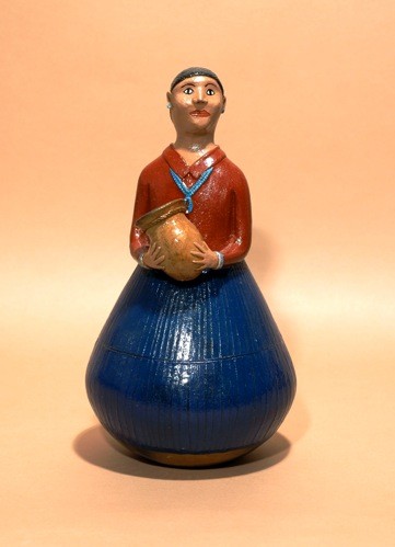 Elizabeth Manygoats Woman Figure