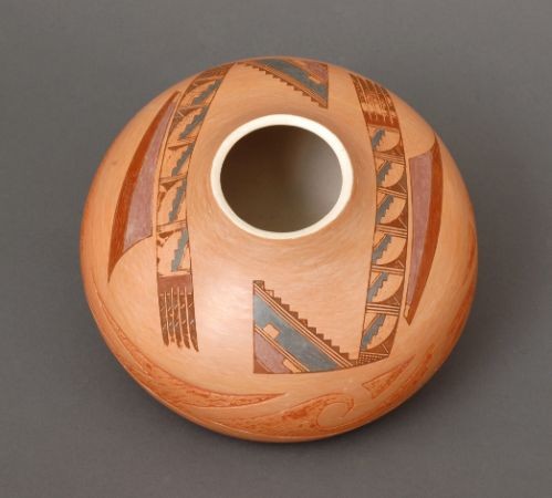 Nathan Begaye Jar Entitled Evening Star