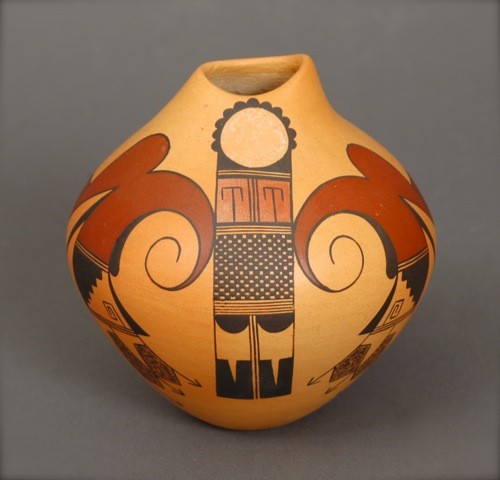 Jake Koopee Jar with Sikyatki Birds