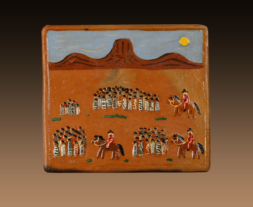 Elizabeth Manygoats Long Walk Tile