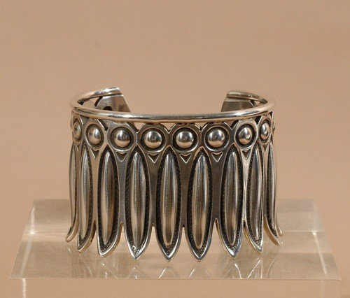 Cody Sanderson Silver Ruffled Cuff Bracelet