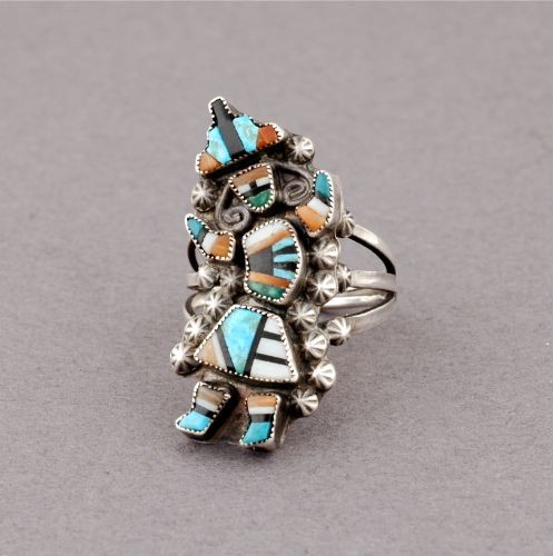 Zuni Rainbowman Ring