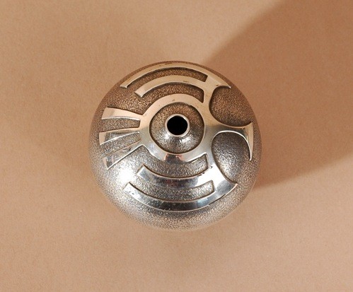 Norbert Peshlakai Stylized Thunderbird Bowl