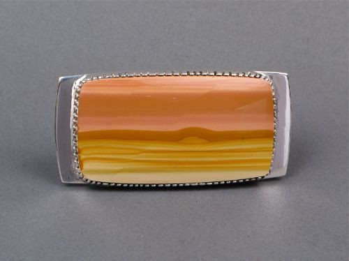 Yazzie Johnson and Gail Bird Landscape Buckle