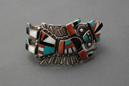 Zuni Bracelet of Rainbow God