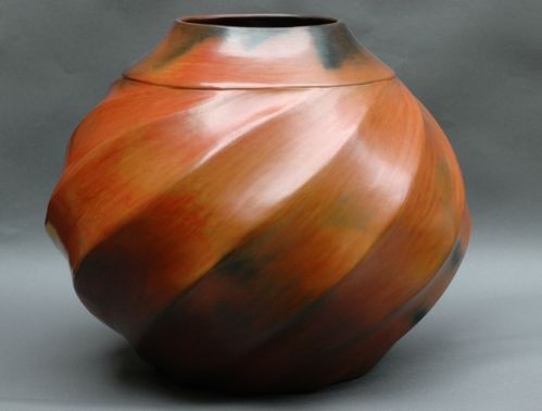 Samuel Manymules Faceted Storage Jar