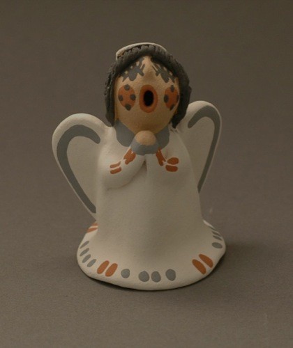 Cindy Fragua Pottery Angel #2 Small White