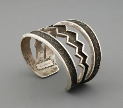 Edison Cummings Bracelet - Silver Tufa Cast