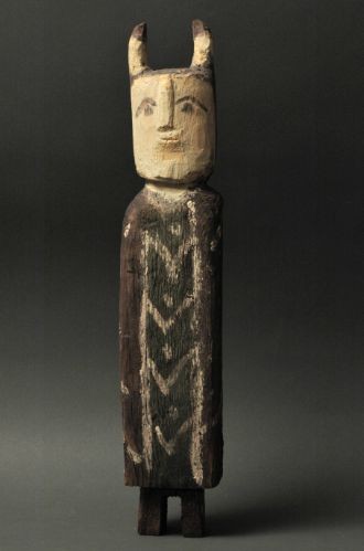 Charlie Willeto Carving of Buffalo Spirit Man