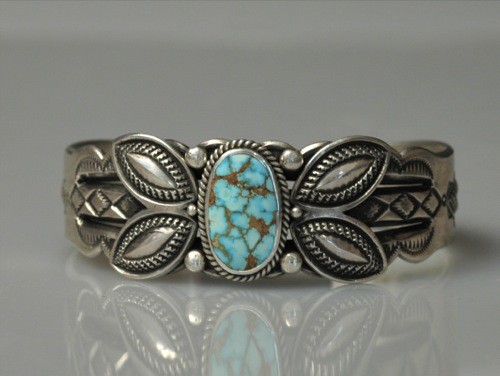 Perry Shorty Bracelet of #8 Turquoise