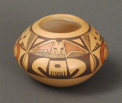 Dextra Quotskuyva Miniature Faces Jar