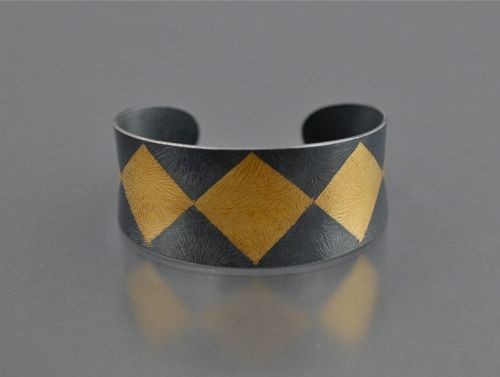 Maria Samora Bracelet with Gold Diamond