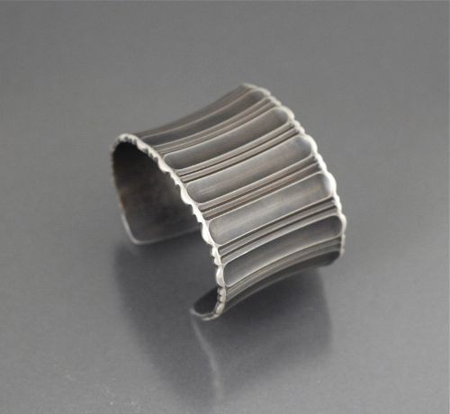 Maria Samora Silver Cuff Bracelet 