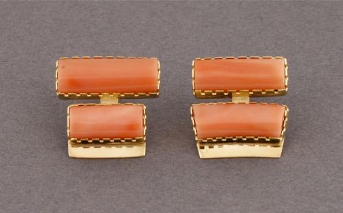 Yazzie Johnson & Gail Bird Pink Coral Earrings