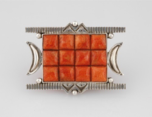 Mike Bird Romero Pin of Coral