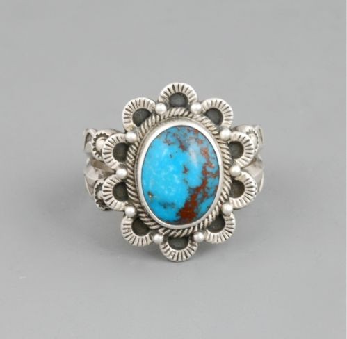 Perry Shorty Ring - Bisbee Turquoise