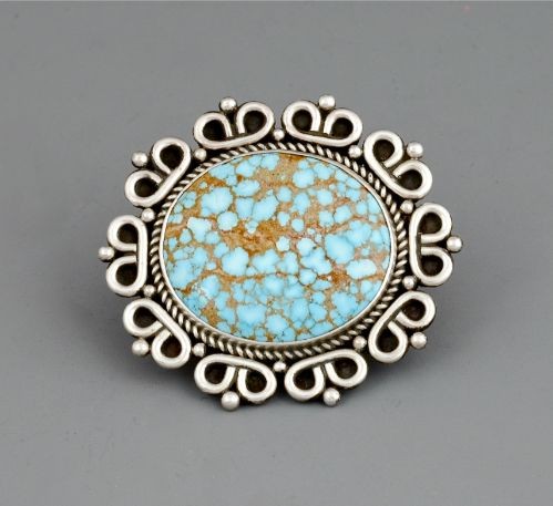 Perry Shorty Pin of Light #8 Turquoise