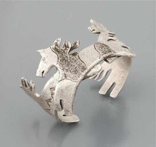 Ira Custer Bracelet of Horses